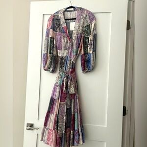 Zimmerman multicolored wrap dress